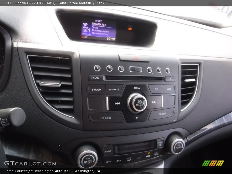 Kona Coffee Metallic / Black 2013 Honda CR-V EX-L AWD