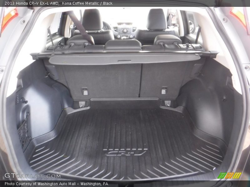 Kona Coffee Metallic / Black 2013 Honda CR-V EX-L AWD