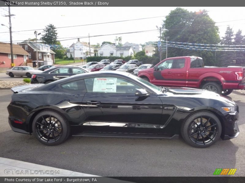 Shadow Black / Ebony 2017 Ford Mustang Shelby GT350