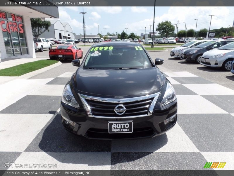 Super Black / Charcoal 2015 Nissan Altima 2.5 SL