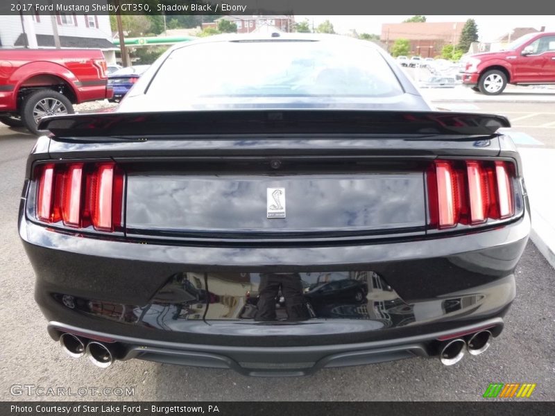 Shadow Black / Ebony 2017 Ford Mustang Shelby GT350