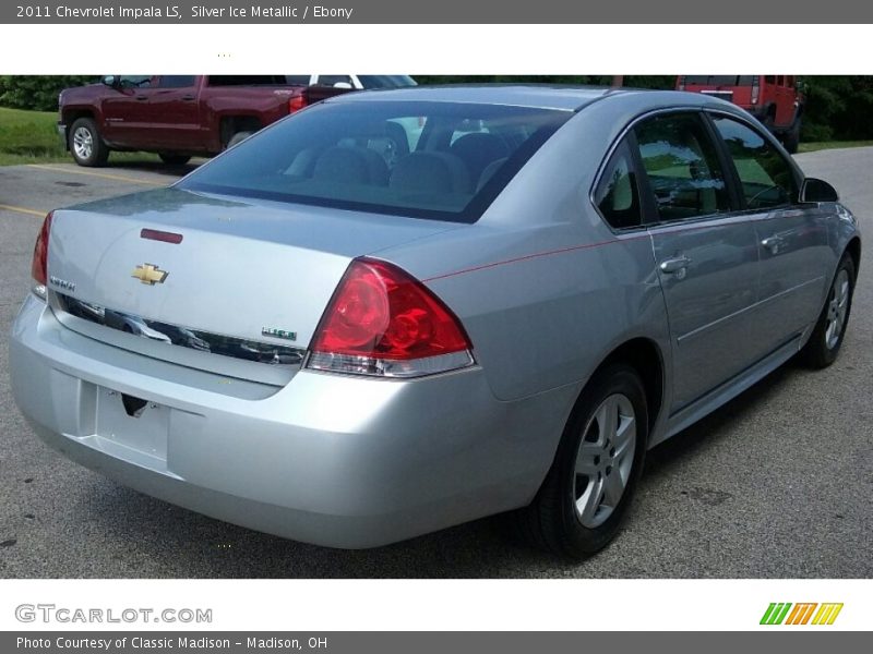 Silver Ice Metallic / Ebony 2011 Chevrolet Impala LS