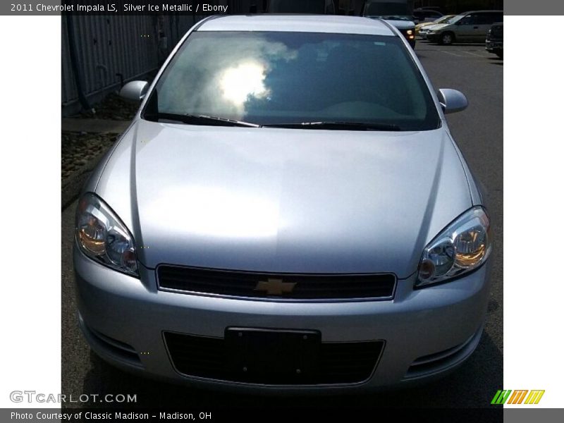 Silver Ice Metallic / Ebony 2011 Chevrolet Impala LS