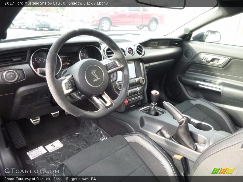  2017 Mustang Shelby GT350 Ebony Interior