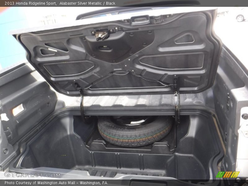 Alabaster Silver Metallic / Black 2013 Honda Ridgeline Sport