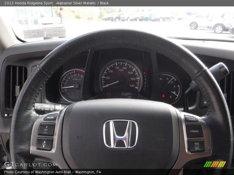 Alabaster Silver Metallic / Black 2013 Honda Ridgeline Sport