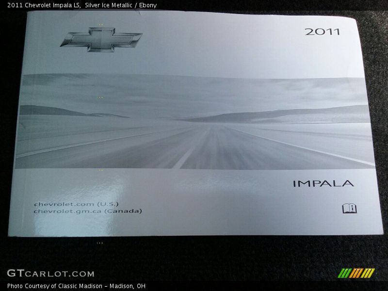 Silver Ice Metallic / Ebony 2011 Chevrolet Impala LS