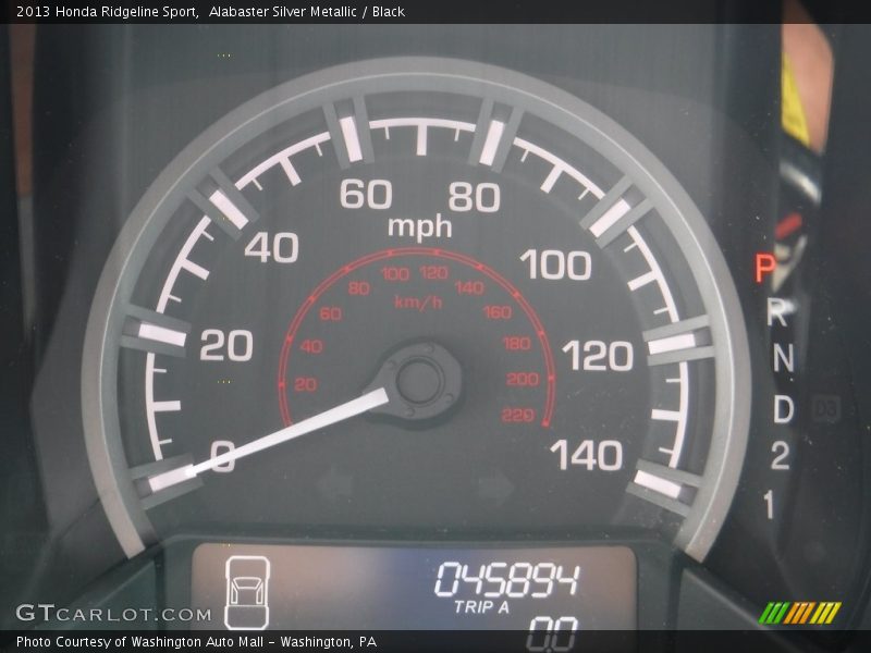 Alabaster Silver Metallic / Black 2013 Honda Ridgeline Sport