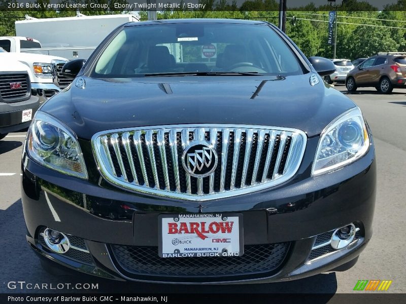 Ebony Twilight Metallic / Ebony 2016 Buick Verano Leather Group