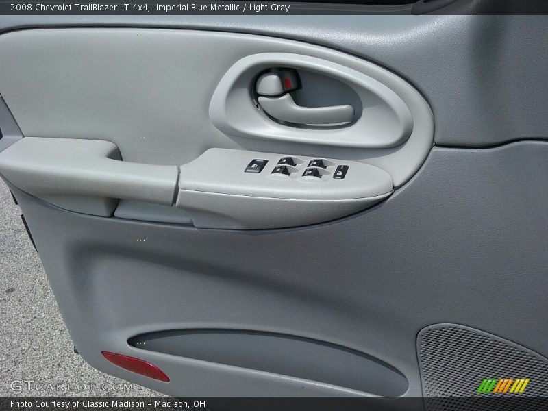 Imperial Blue Metallic / Light Gray 2008 Chevrolet TrailBlazer LT 4x4