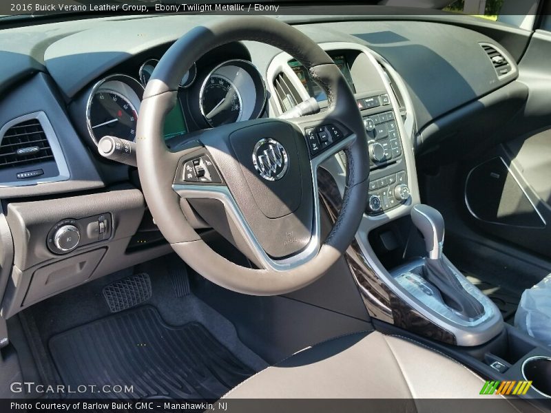 Ebony Twilight Metallic / Ebony 2016 Buick Verano Leather Group