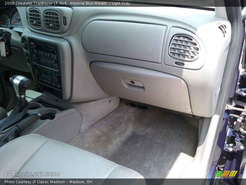 Imperial Blue Metallic / Light Gray 2008 Chevrolet TrailBlazer LT 4x4
