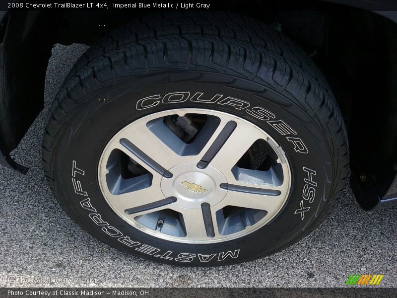 Imperial Blue Metallic / Light Gray 2008 Chevrolet TrailBlazer LT 4x4