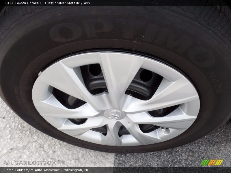 Classic Silver Metallic / Ash 2014 Toyota Corolla L