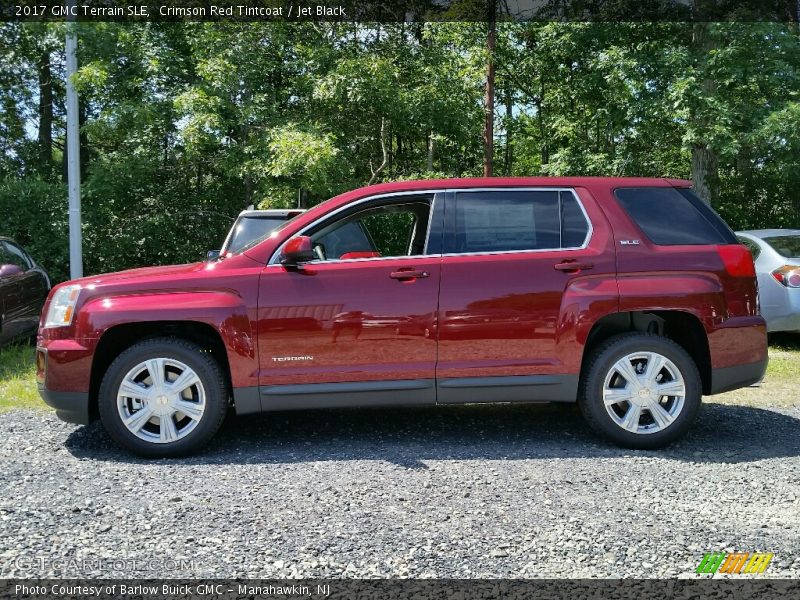  2017 Terrain SLE Crimson Red Tintcoat