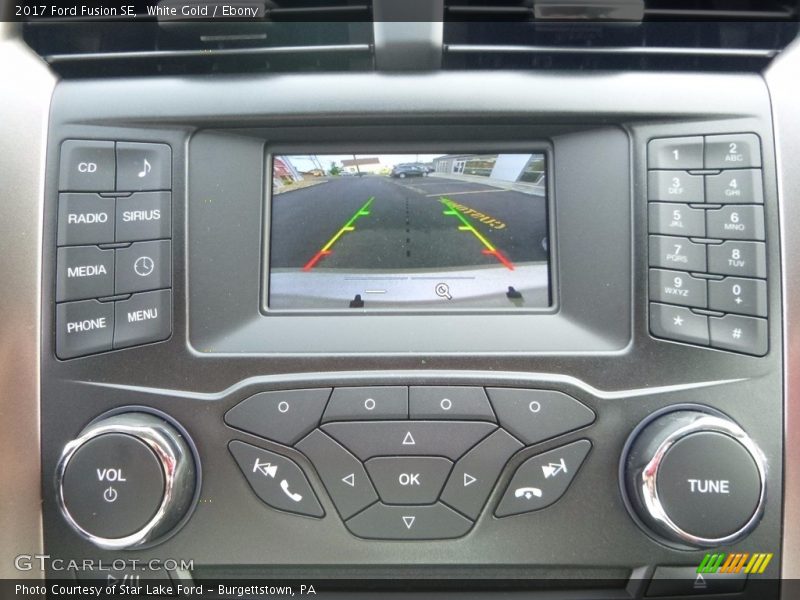 White Gold / Ebony 2017 Ford Fusion SE