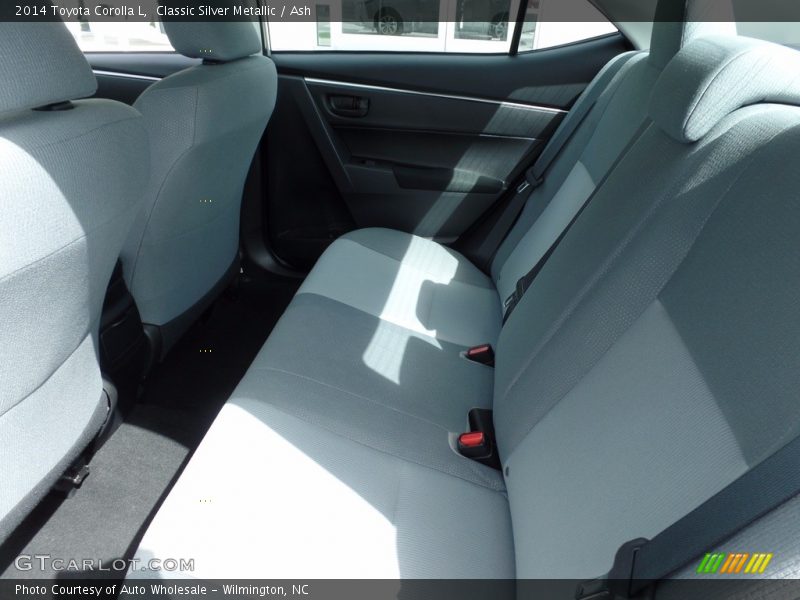 Classic Silver Metallic / Ash 2014 Toyota Corolla L