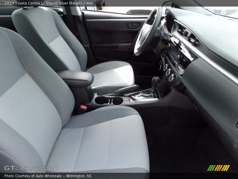 Classic Silver Metallic / Ash 2014 Toyota Corolla L
