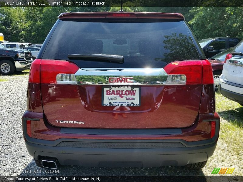 Crimson Red Tintcoat / Jet Black 2017 GMC Terrain SLE