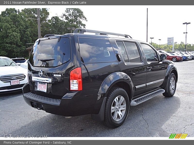 Espresso Black / Cafe Latte 2011 Nissan Pathfinder Silver