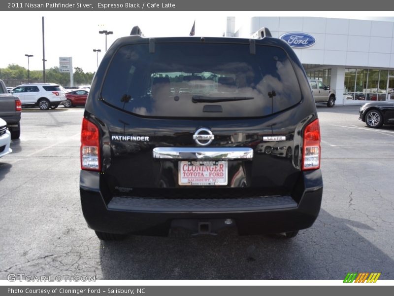 Espresso Black / Cafe Latte 2011 Nissan Pathfinder Silver