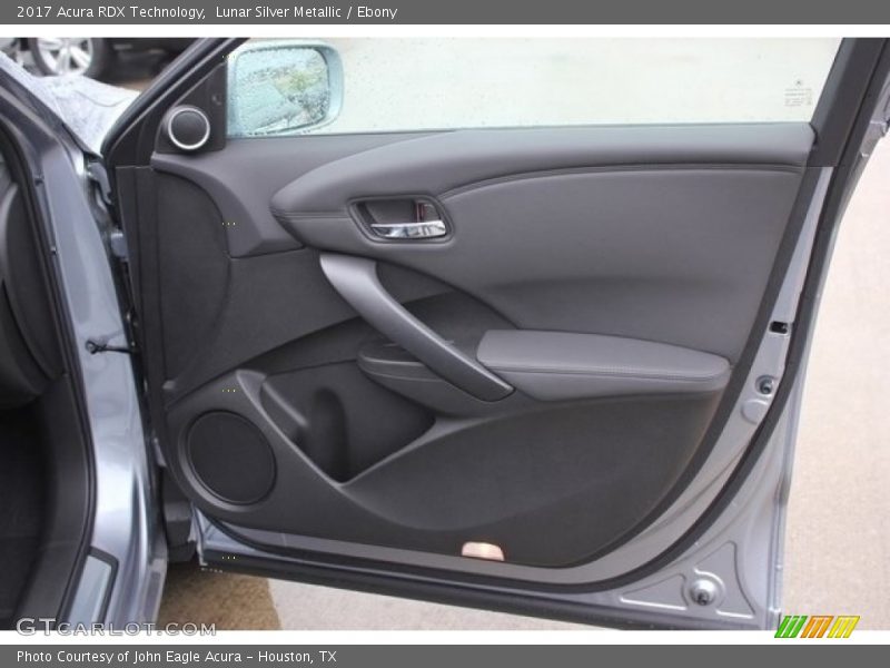 Lunar Silver Metallic / Ebony 2017 Acura RDX Technology