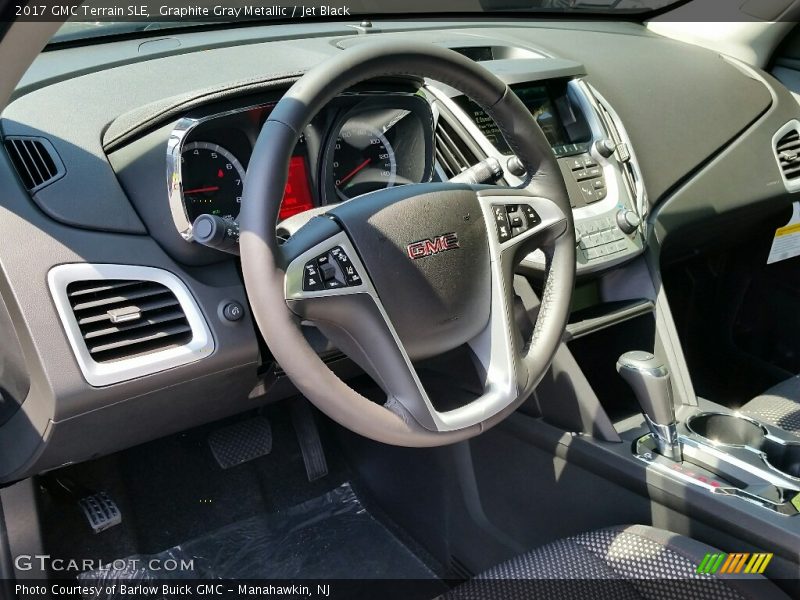 Graphite Gray Metallic / Jet Black 2017 GMC Terrain SLE