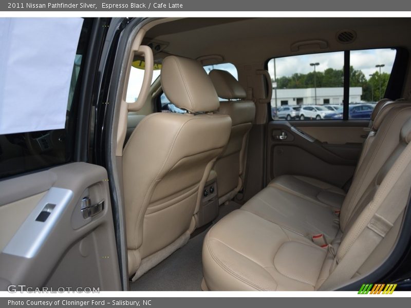 Espresso Black / Cafe Latte 2011 Nissan Pathfinder Silver