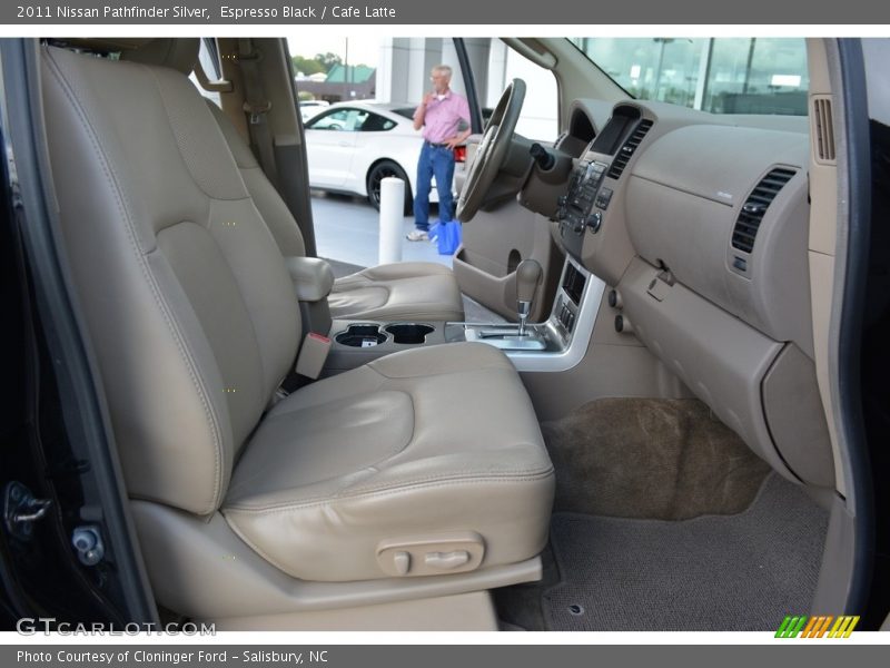 Espresso Black / Cafe Latte 2011 Nissan Pathfinder Silver