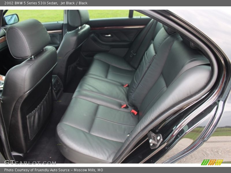 Jet Black / Black 2002 BMW 5 Series 530i Sedan