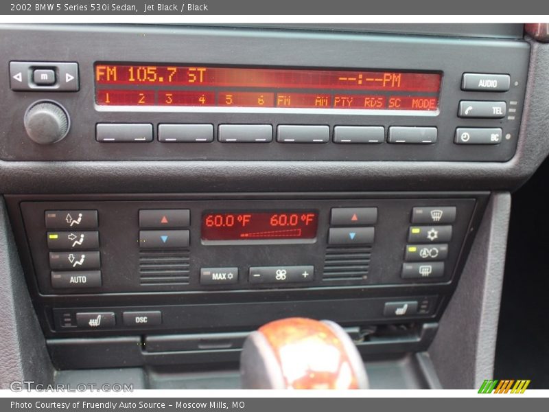 Jet Black / Black 2002 BMW 5 Series 530i Sedan