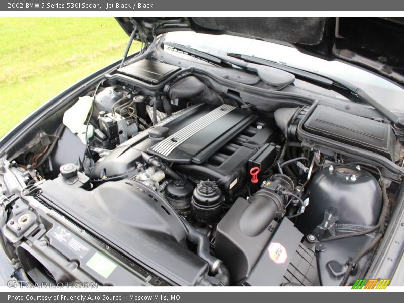 Jet Black / Black 2002 BMW 5 Series 530i Sedan