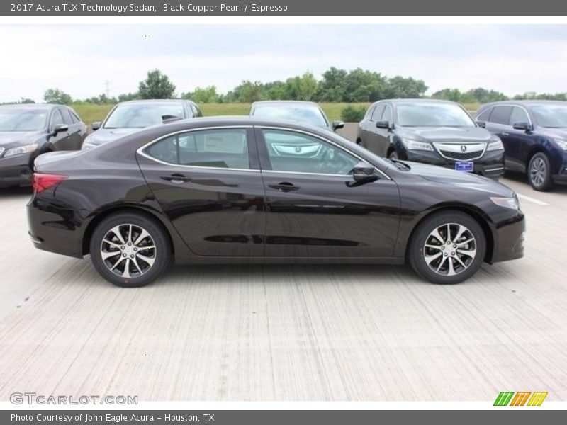  2017 TLX Technology Sedan Black Copper Pearl