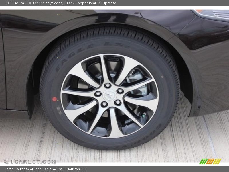 Black Copper Pearl / Espresso 2017 Acura TLX Technology Sedan