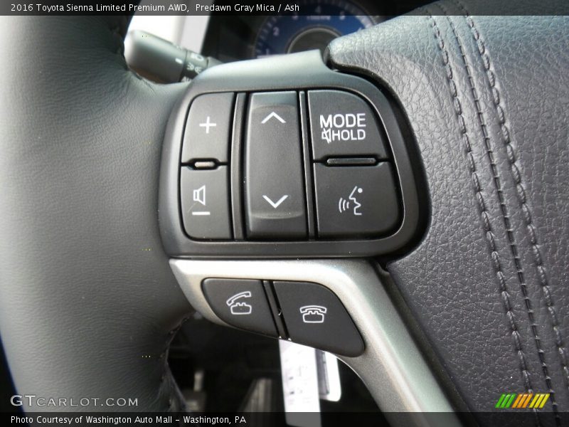 Controls of 2016 Sienna Limited Premium AWD