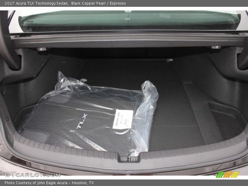 Black Copper Pearl / Espresso 2017 Acura TLX Technology Sedan