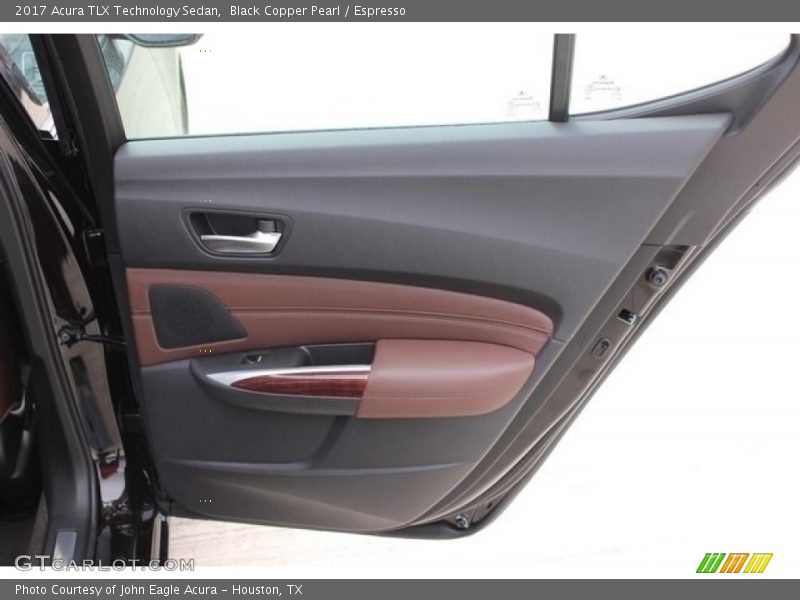 Black Copper Pearl / Espresso 2017 Acura TLX Technology Sedan