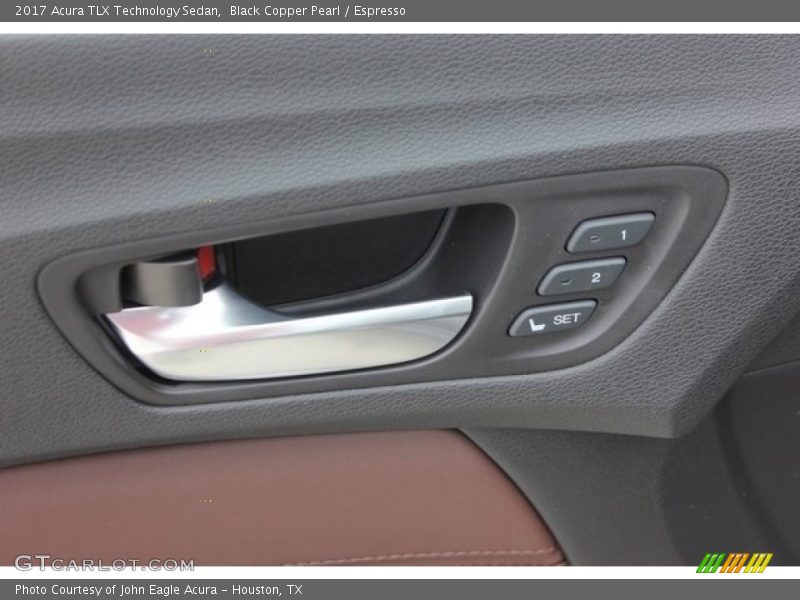 Black Copper Pearl / Espresso 2017 Acura TLX Technology Sedan