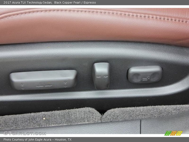 Black Copper Pearl / Espresso 2017 Acura TLX Technology Sedan