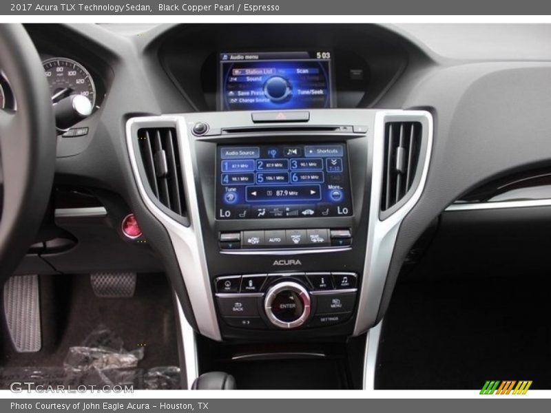 Black Copper Pearl / Espresso 2017 Acura TLX Technology Sedan