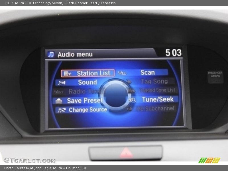 Black Copper Pearl / Espresso 2017 Acura TLX Technology Sedan