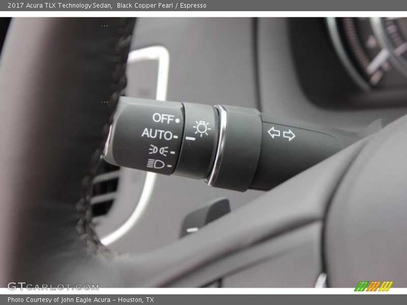 Black Copper Pearl / Espresso 2017 Acura TLX Technology Sedan