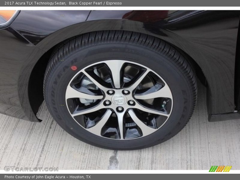 Black Copper Pearl / Espresso 2017 Acura TLX Technology Sedan