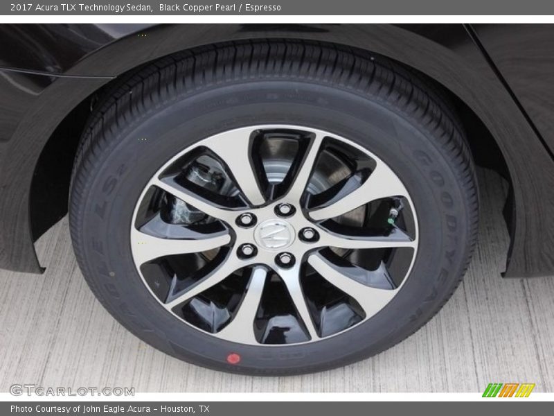 Black Copper Pearl / Espresso 2017 Acura TLX Technology Sedan