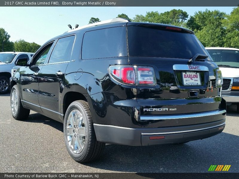 Ebony Twilight Metallic / Ebony 2017 GMC Acadia Limited FWD