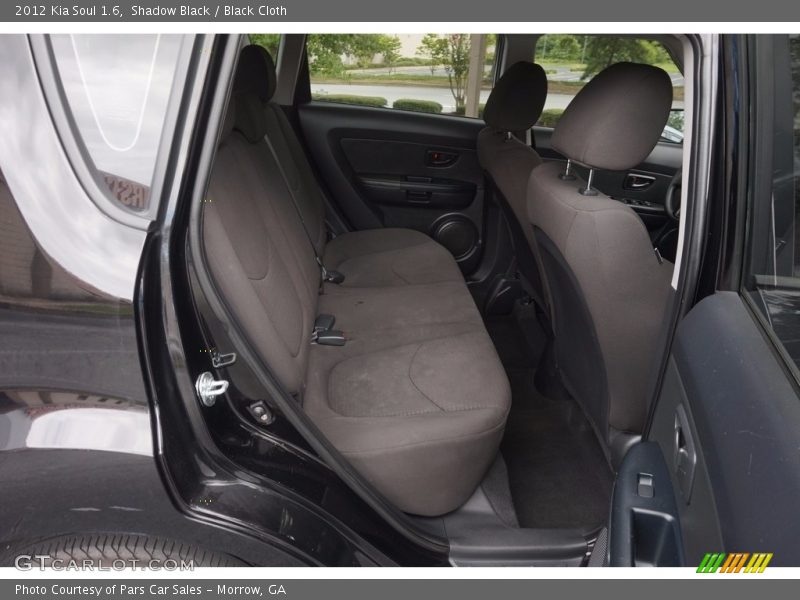 Shadow Black / Black Cloth 2012 Kia Soul 1.6