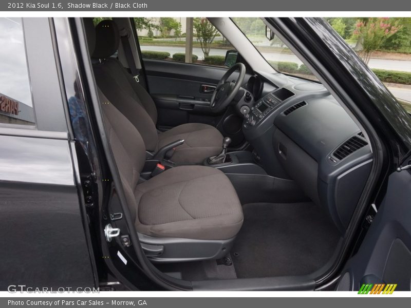 Shadow Black / Black Cloth 2012 Kia Soul 1.6