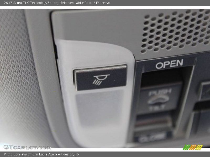 Bellanova White Pearl / Espresso 2017 Acura TLX Technology Sedan