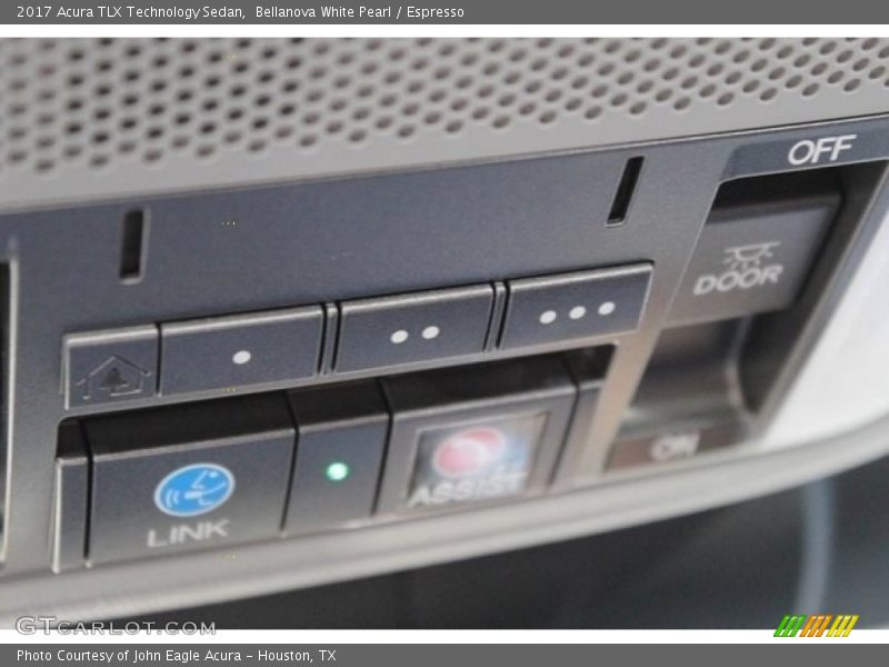 Bellanova White Pearl / Espresso 2017 Acura TLX Technology Sedan