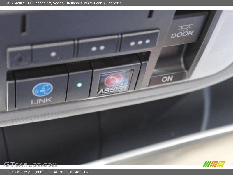 Bellanova White Pearl / Espresso 2017 Acura TLX Technology Sedan